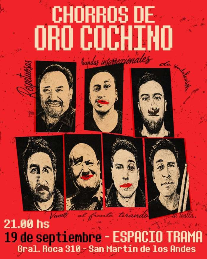 CHORRO DE ORO COCHINO: un ritual ricotero en Espacio TRAMA, imagen 1