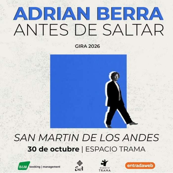ADRIÁN BERRA presenta “ANTES DE SALTAR” en Espacio TRAMA, imagen 1