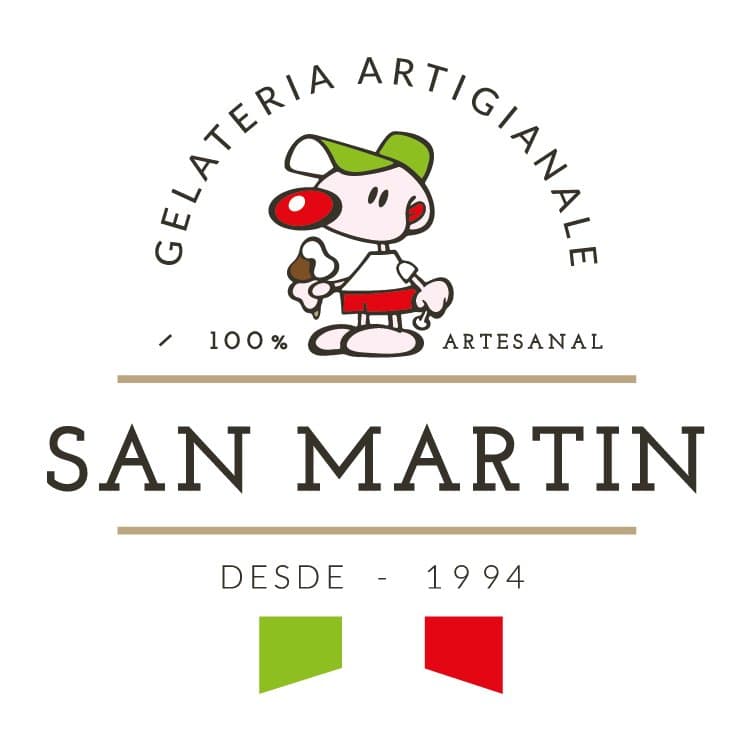Logo de Heladería San Martín