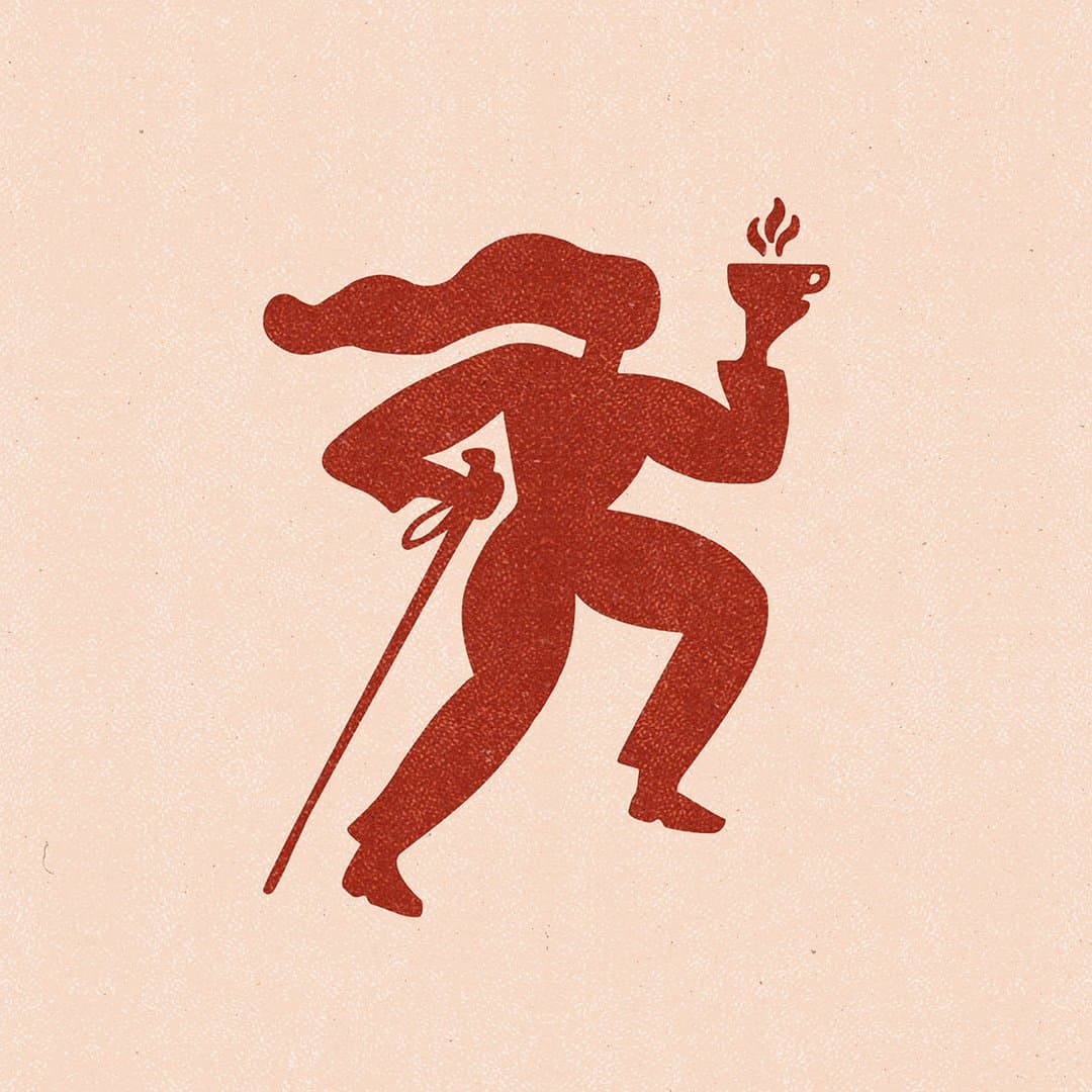 Logo de Forastera Café