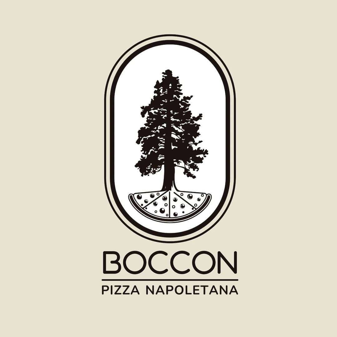 Logo de Boccon Pizza