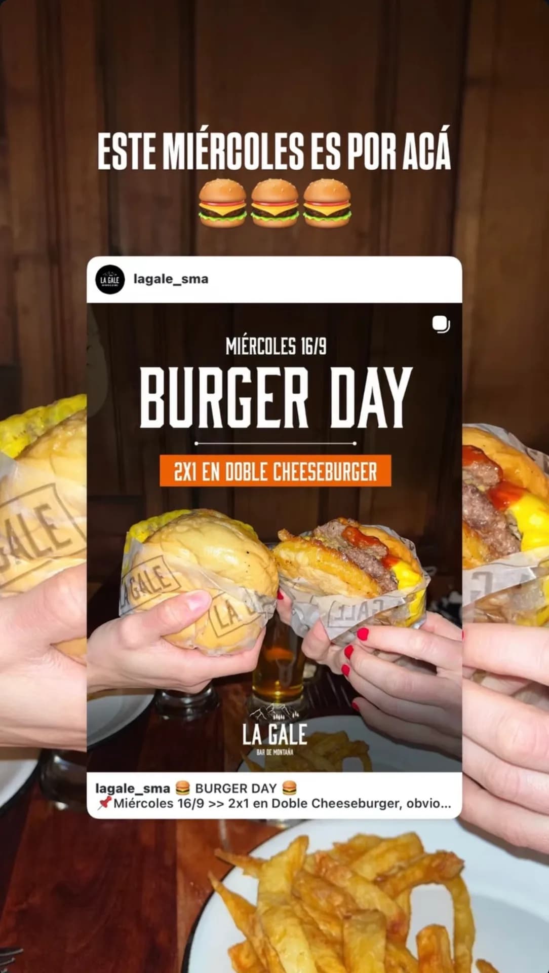 Burger Day con 2x1 en doble cheeseburger, imagen 1