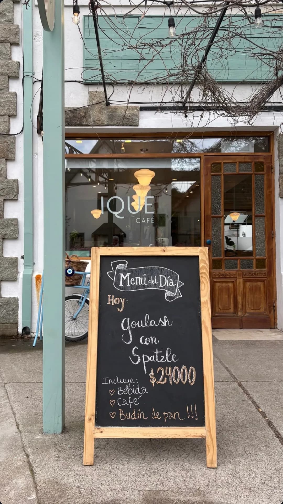 Menú del día: Goulash con Spätzle en Ique Café, imagen 1