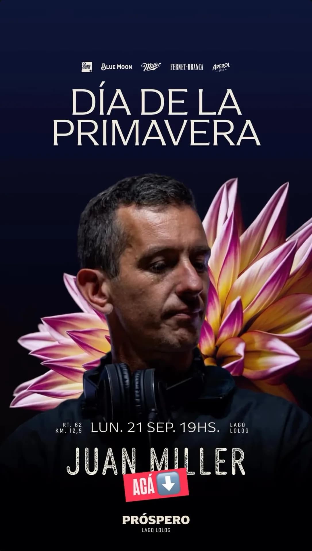 Juan Miller se presenta en PRÓSPERO Lago Lolog, imagen 1