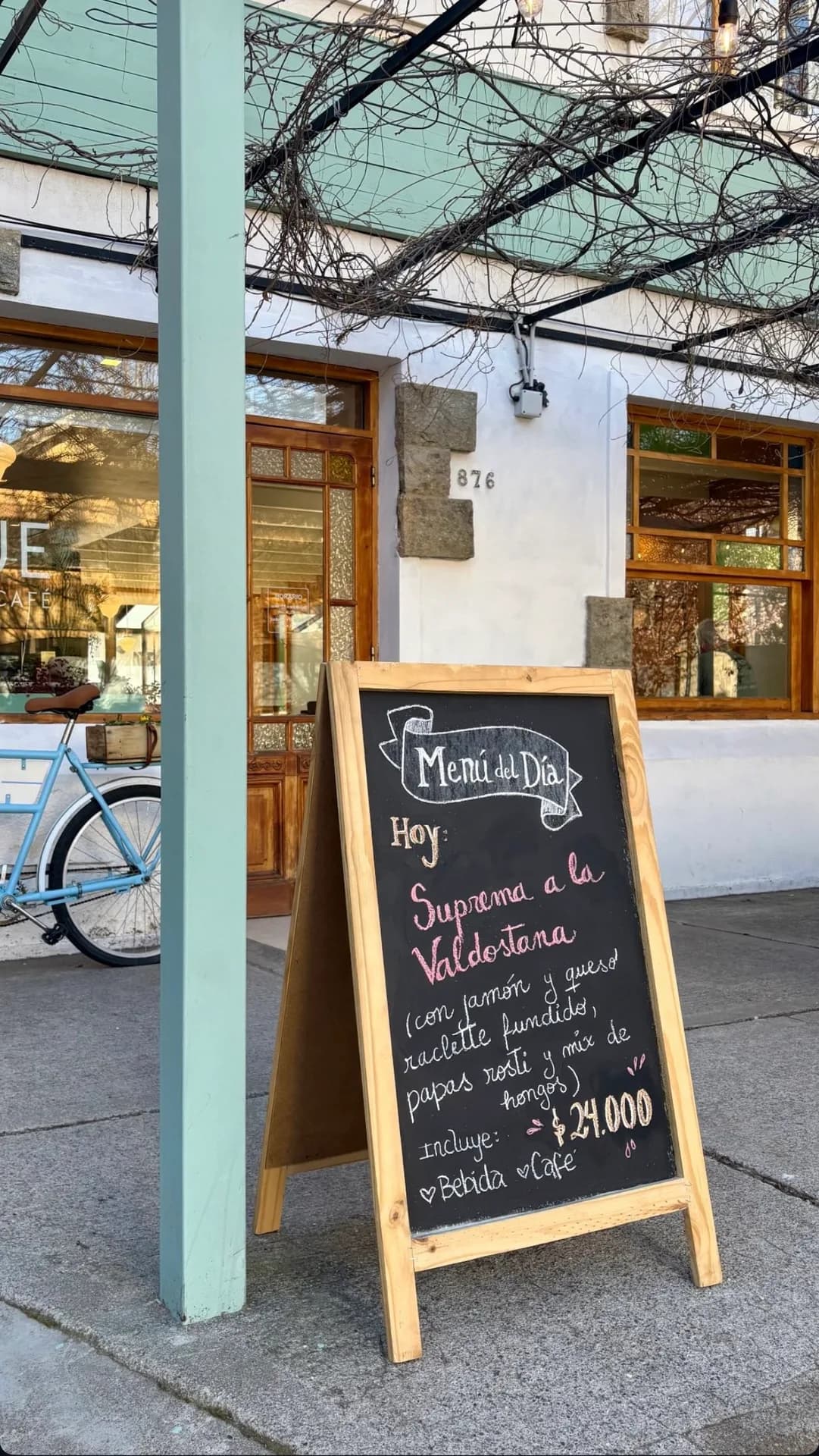 Menú del día: suprema a la Valdostana por $24.000, imagen 1