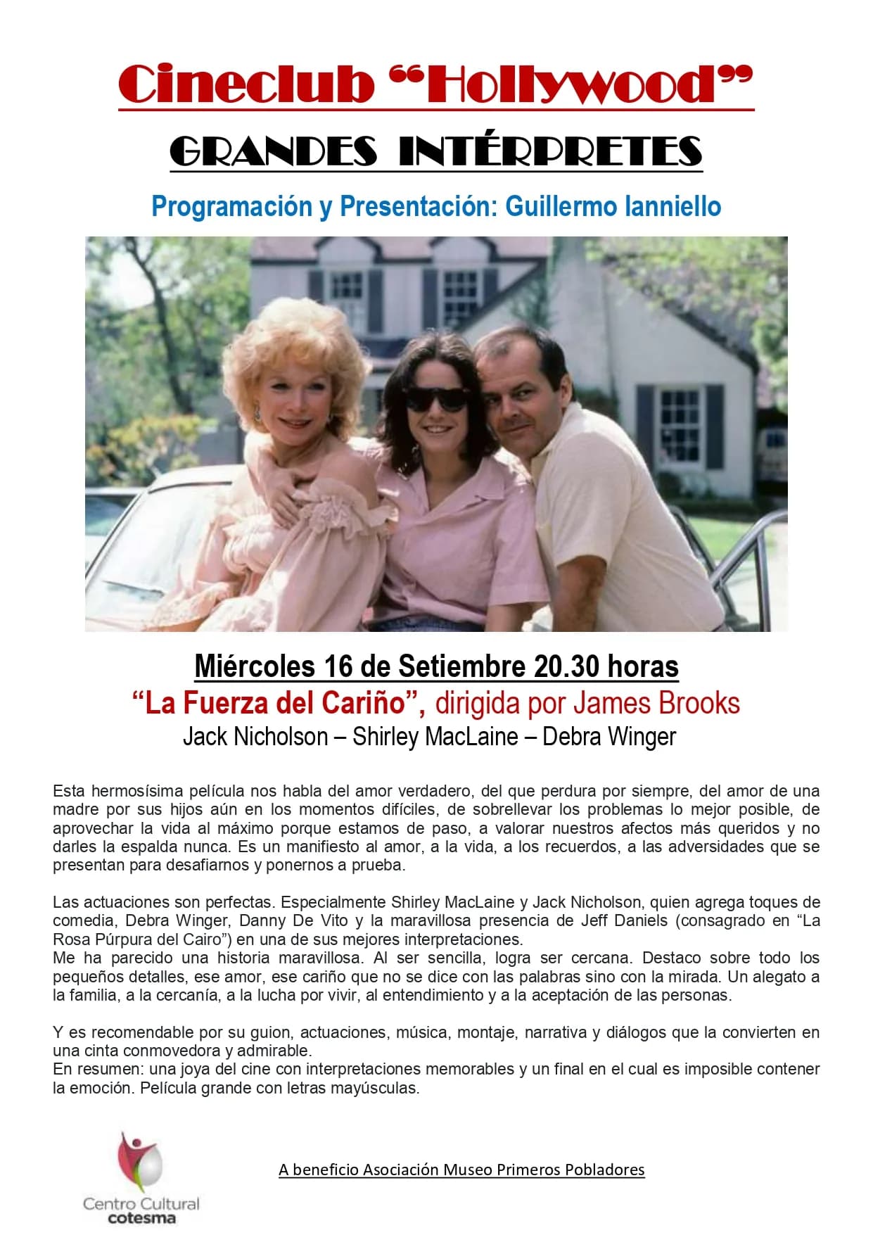 CINECLUB HOLLYWOOD cierra el ciclo “Cine dentro del Cine” con una “PELÍCULA SORPRESA”, imagen 3