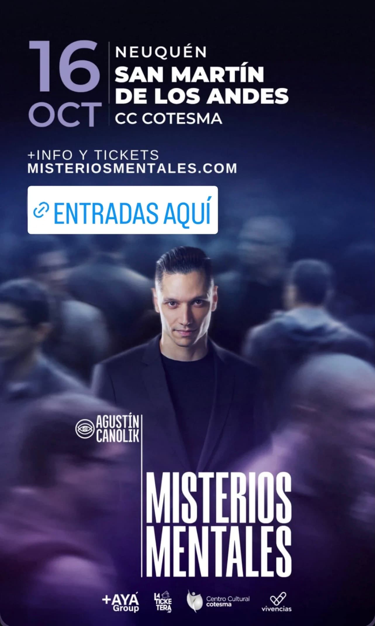 Misterios Mentales llega al CC Cotesma, imagen 1