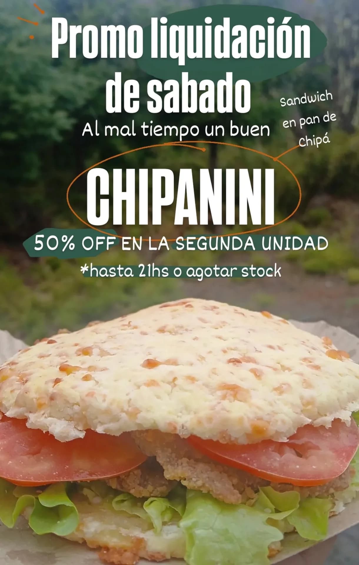 50% de descuento en la segunda unidad de CHIPANNI, imagen 1