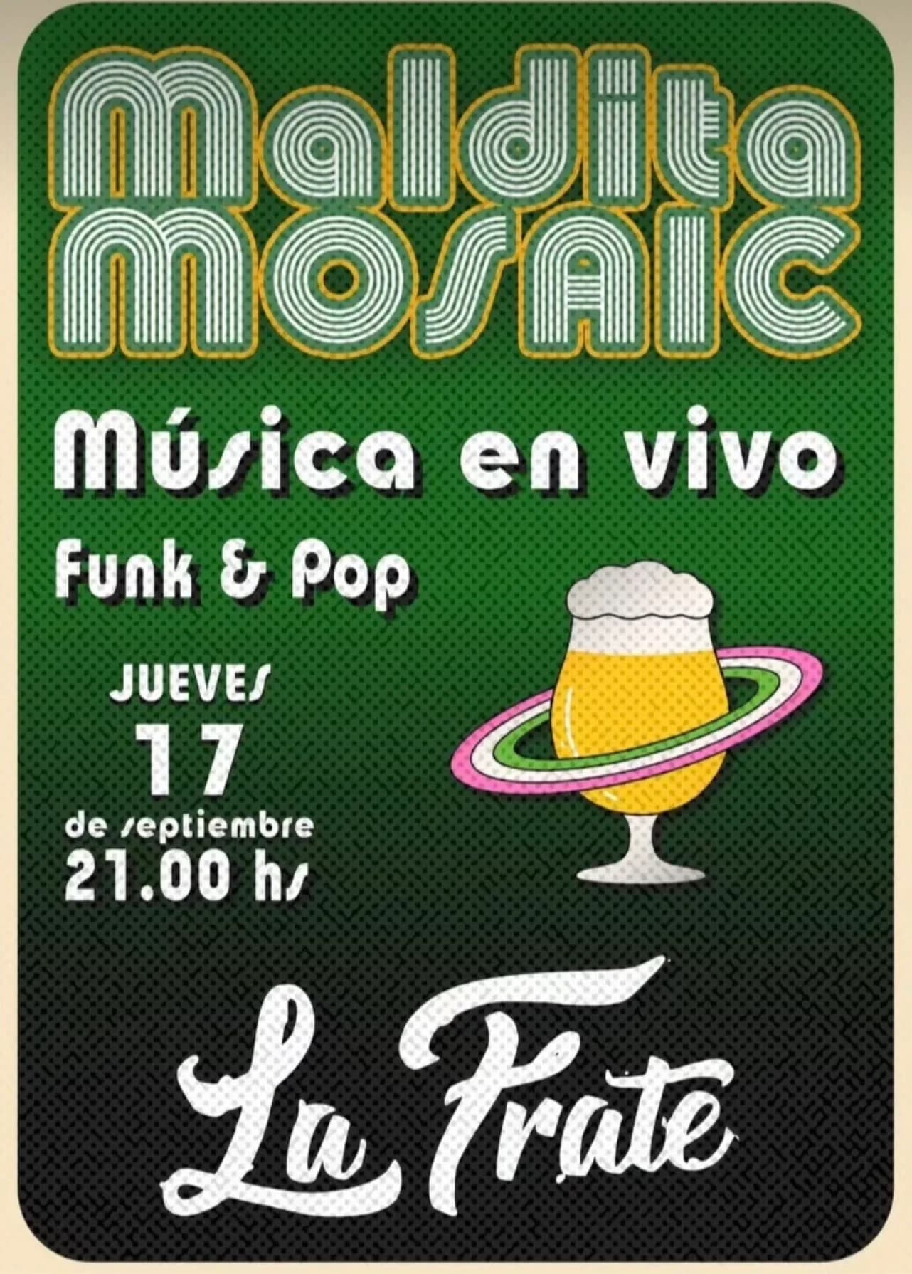 Música en vivo de funk y pop en La Frate, imagen 1