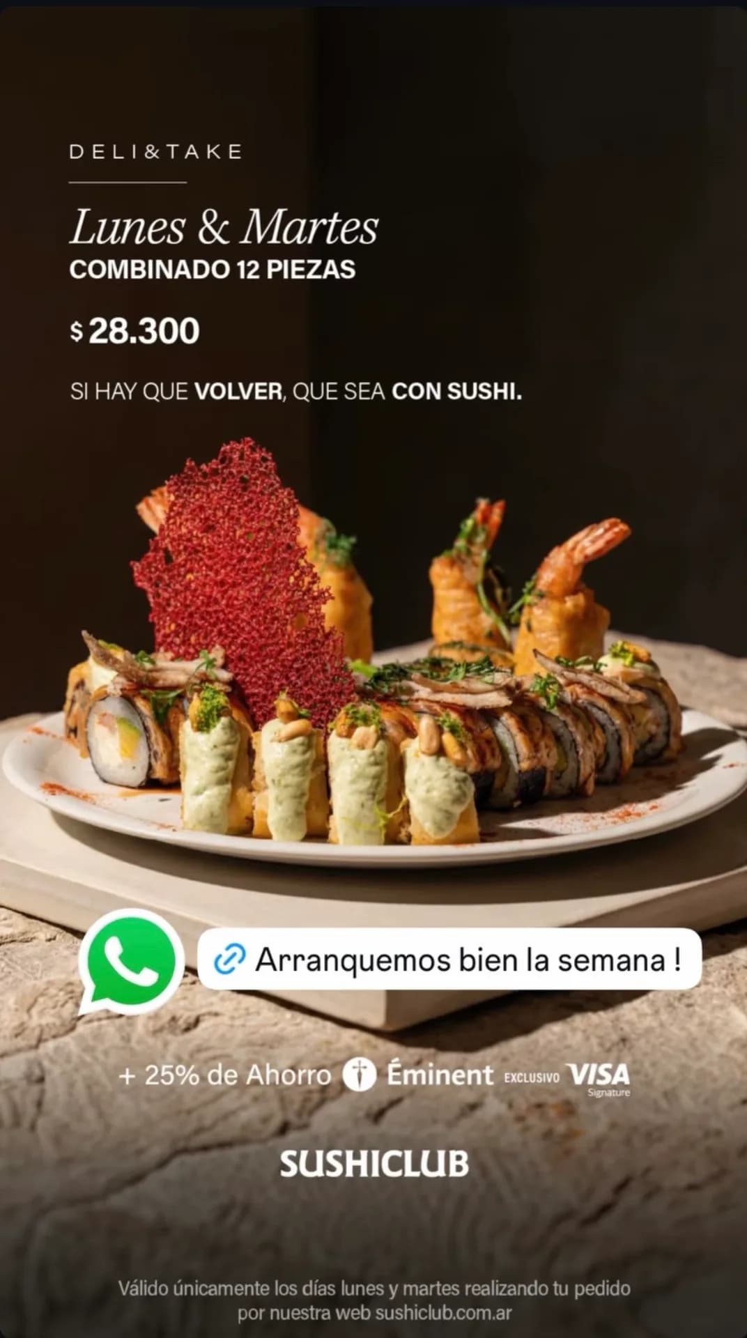 Punto cero ofrece un combinado de 12 piezas los lunes y martes, imagen 1