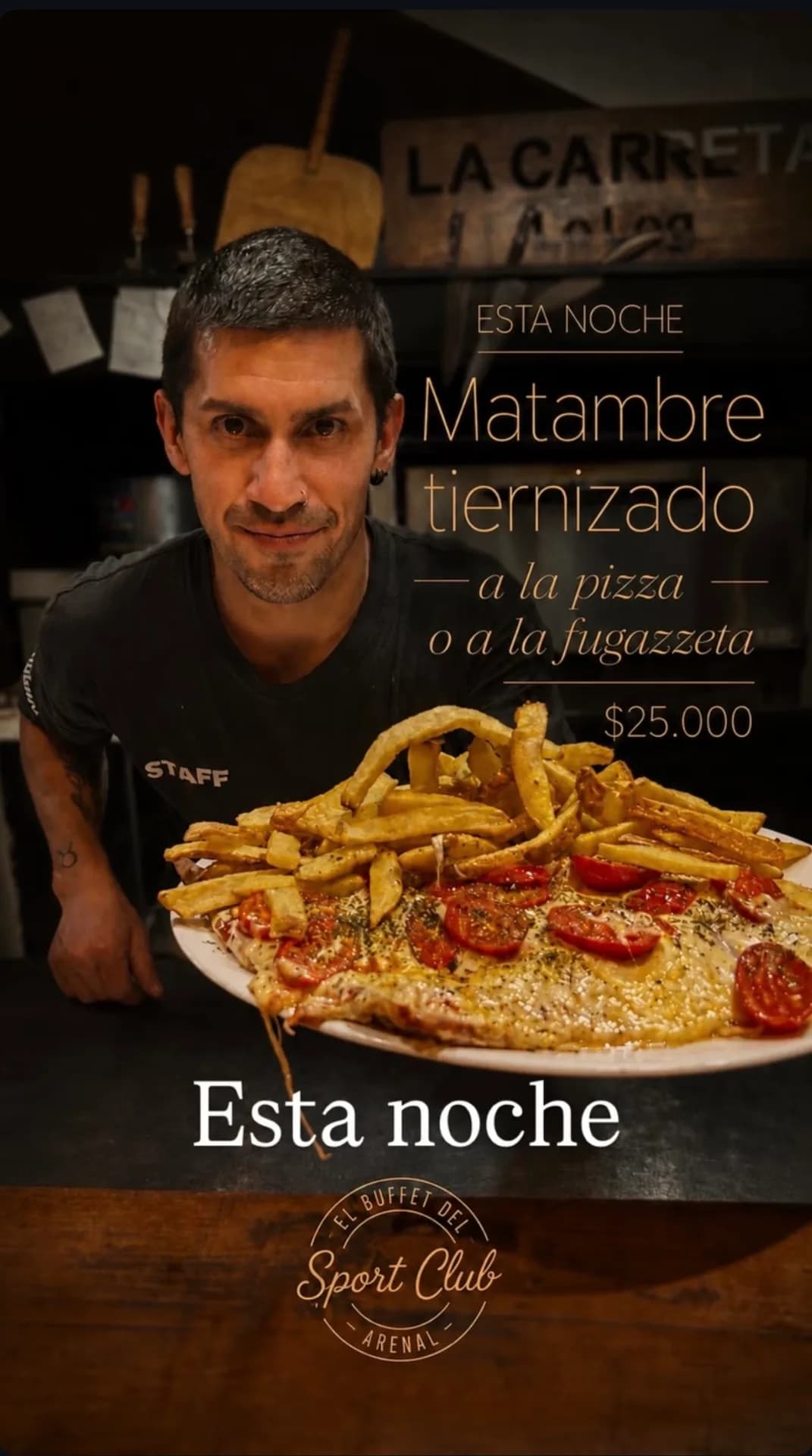 Matambre tiernizado a la pizza o fugazzeta por $25.000, imagen 1