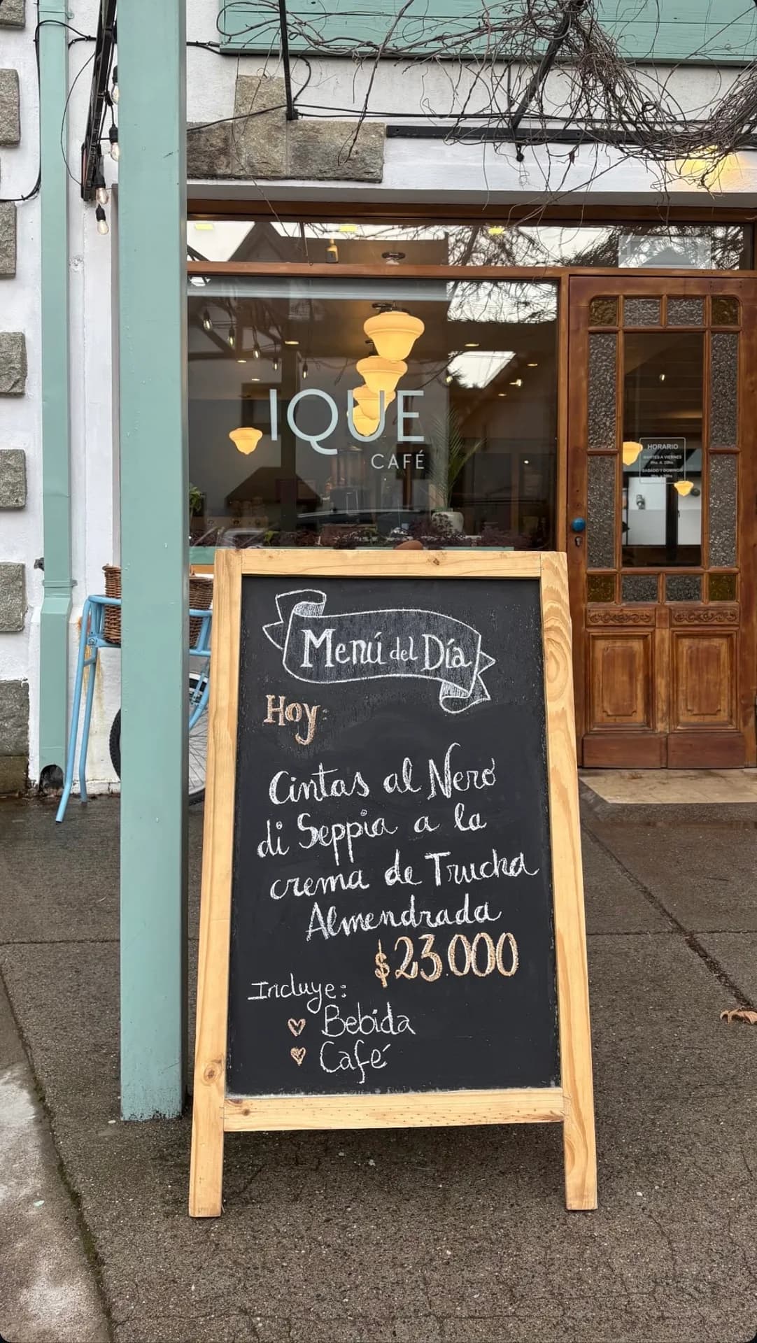 Menú del día de Cintas al Nero di Seppia por $23.000, imagen 1