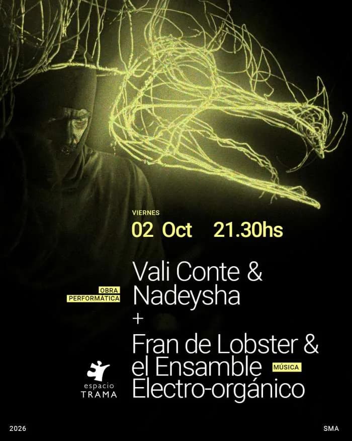Vali Conte y Fran de Lobster presentan El ritual del arte en vivo, imagen 1