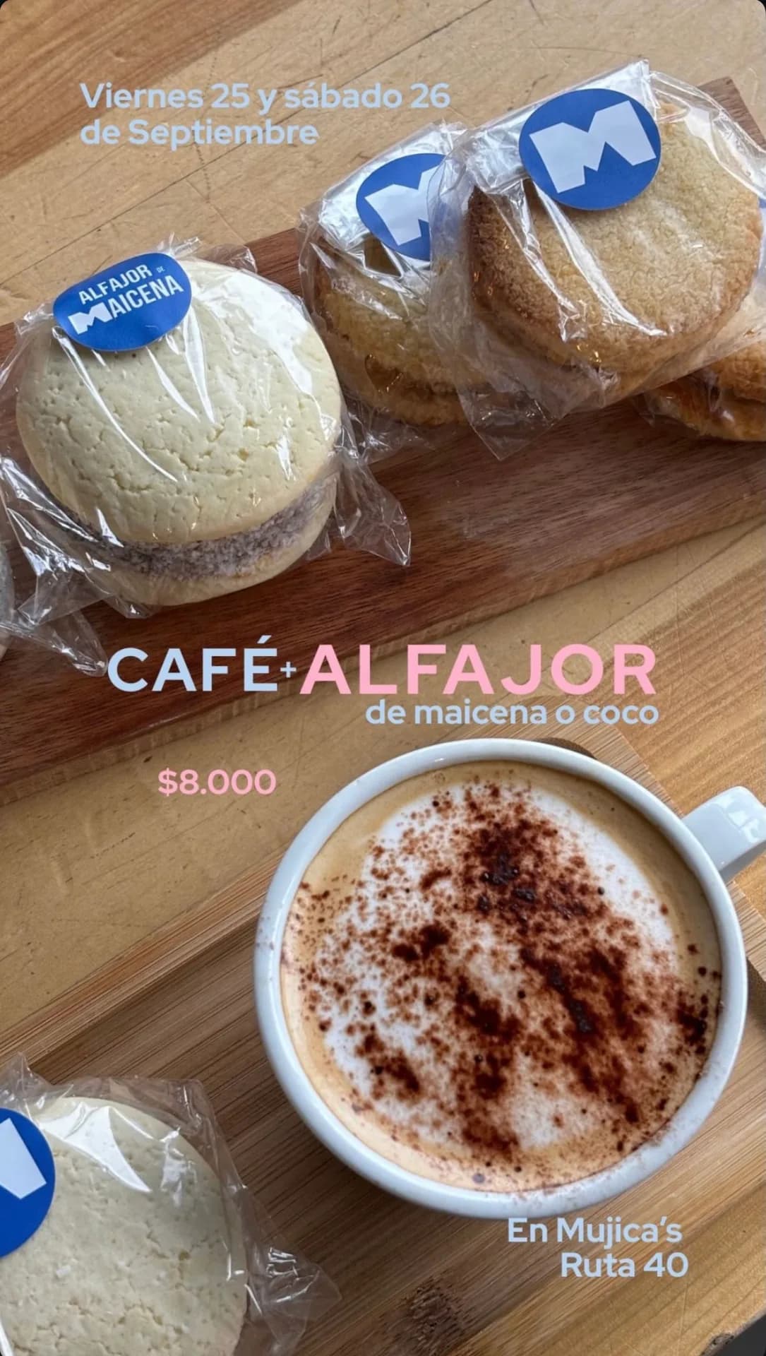 Combo de café y alfajor por $8.000 en Mujica’s Café, imagen 1