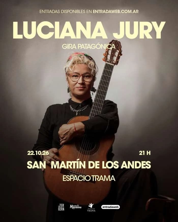 Luciana Jury presenta Gira Patagónica en Espacio TRAMA, imagen 1