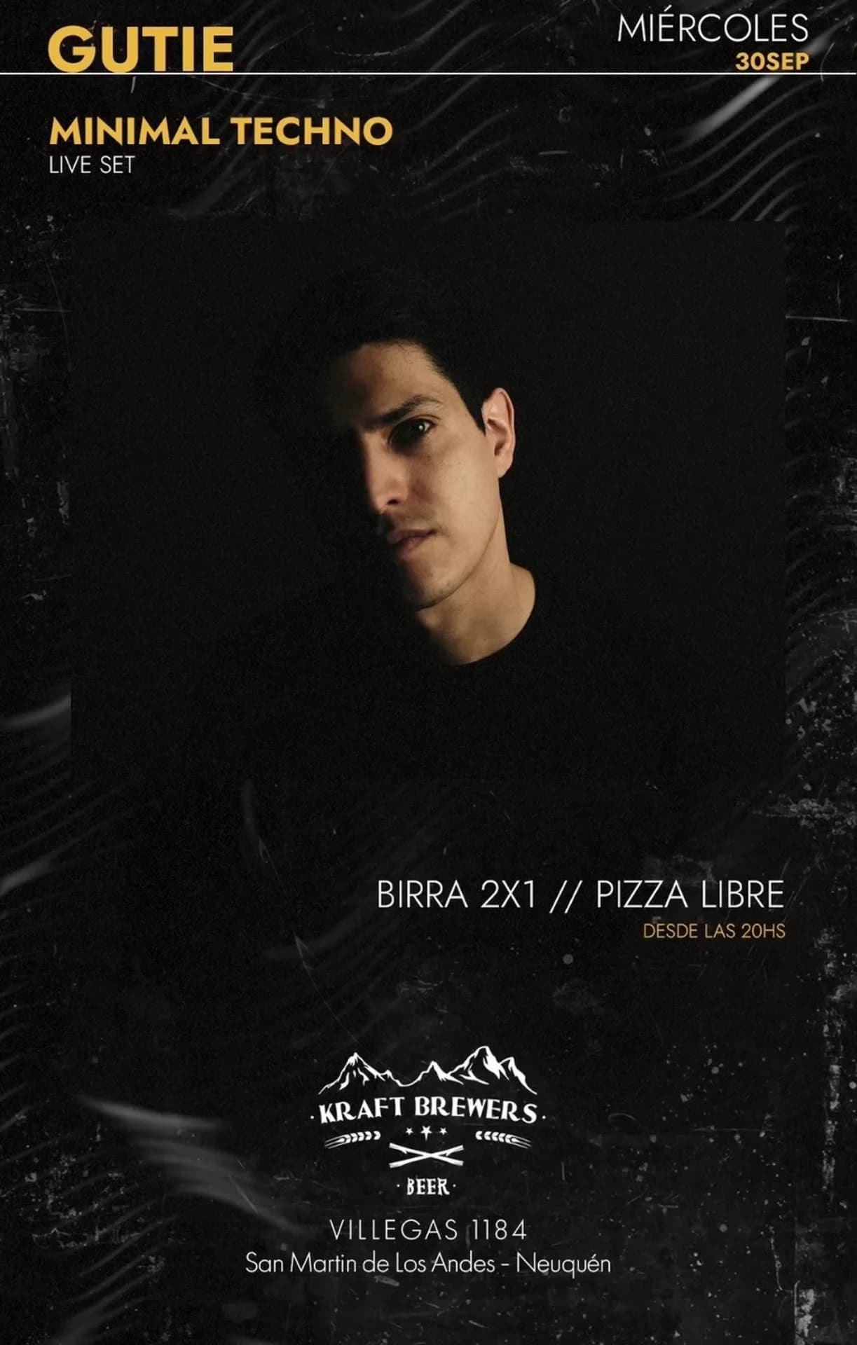 GUTIE presenta un live set de minimal techno, imagen 1