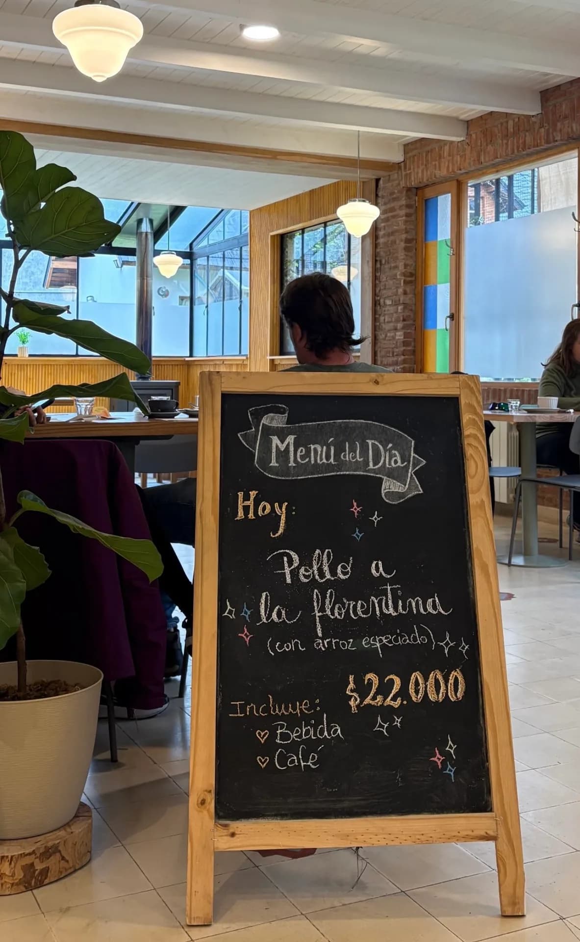 Menú del día: pollo a la florentina, imagen 1