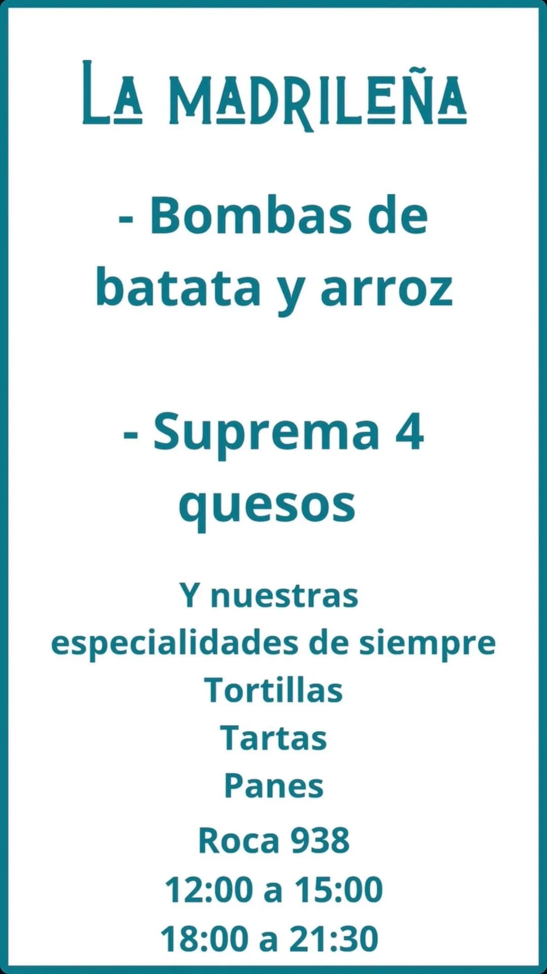 La madrileña suma bombas de batata y arroz y suprema cuatro quesos, imagen 1