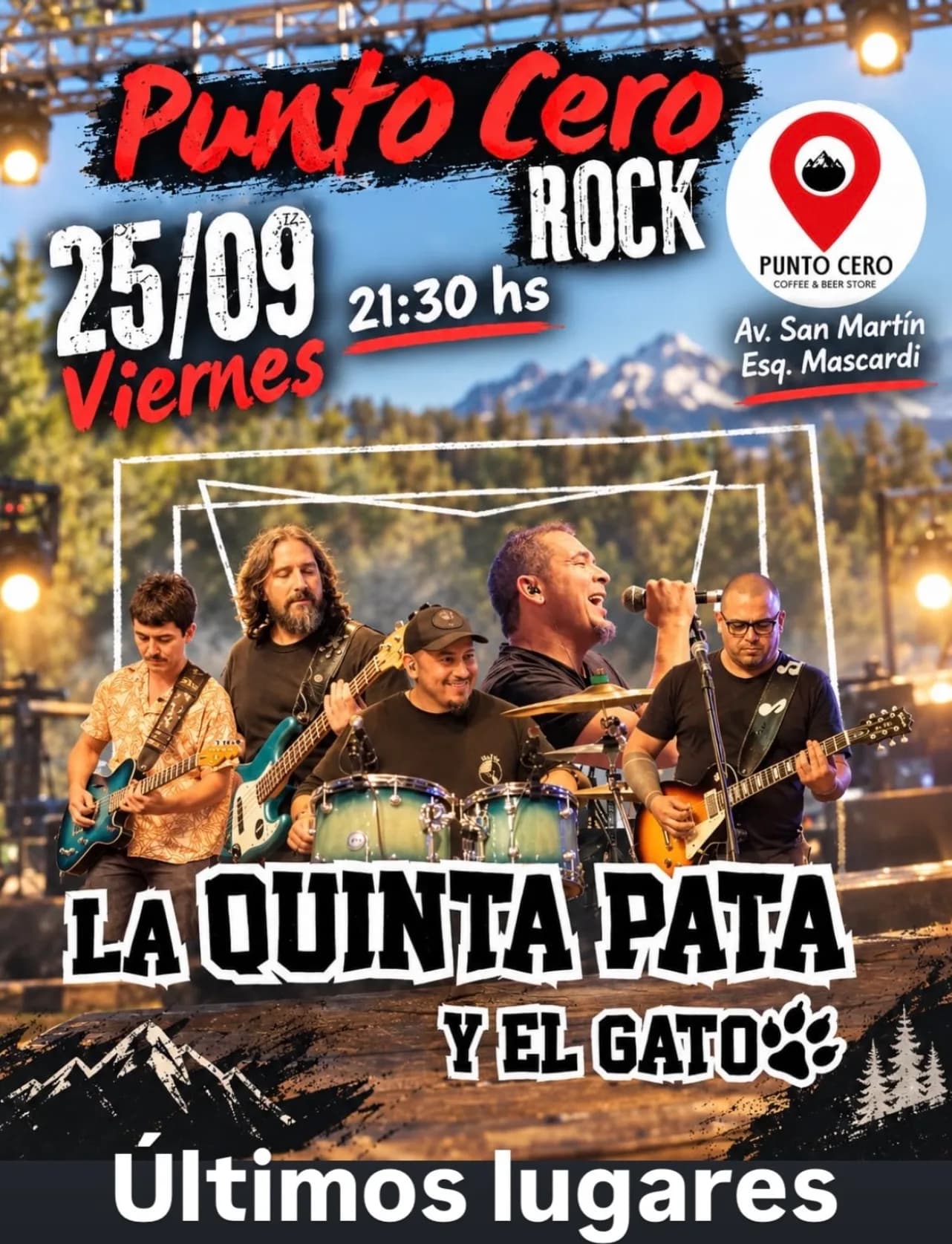 La Quinta Pata y Yel Gato se presentan en Punto Cero, imagen 1