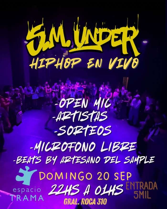 S.M.UNDER presenta un show de música urbana, imagen 1