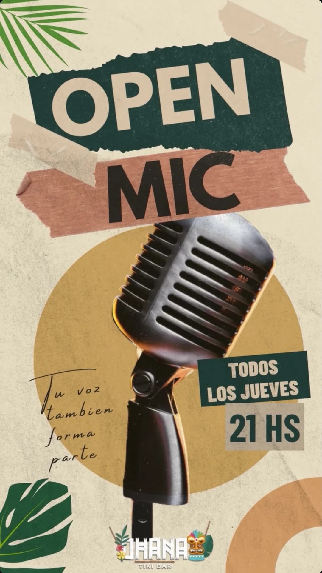 Open mic de los jueves en Ohana, imagen 1