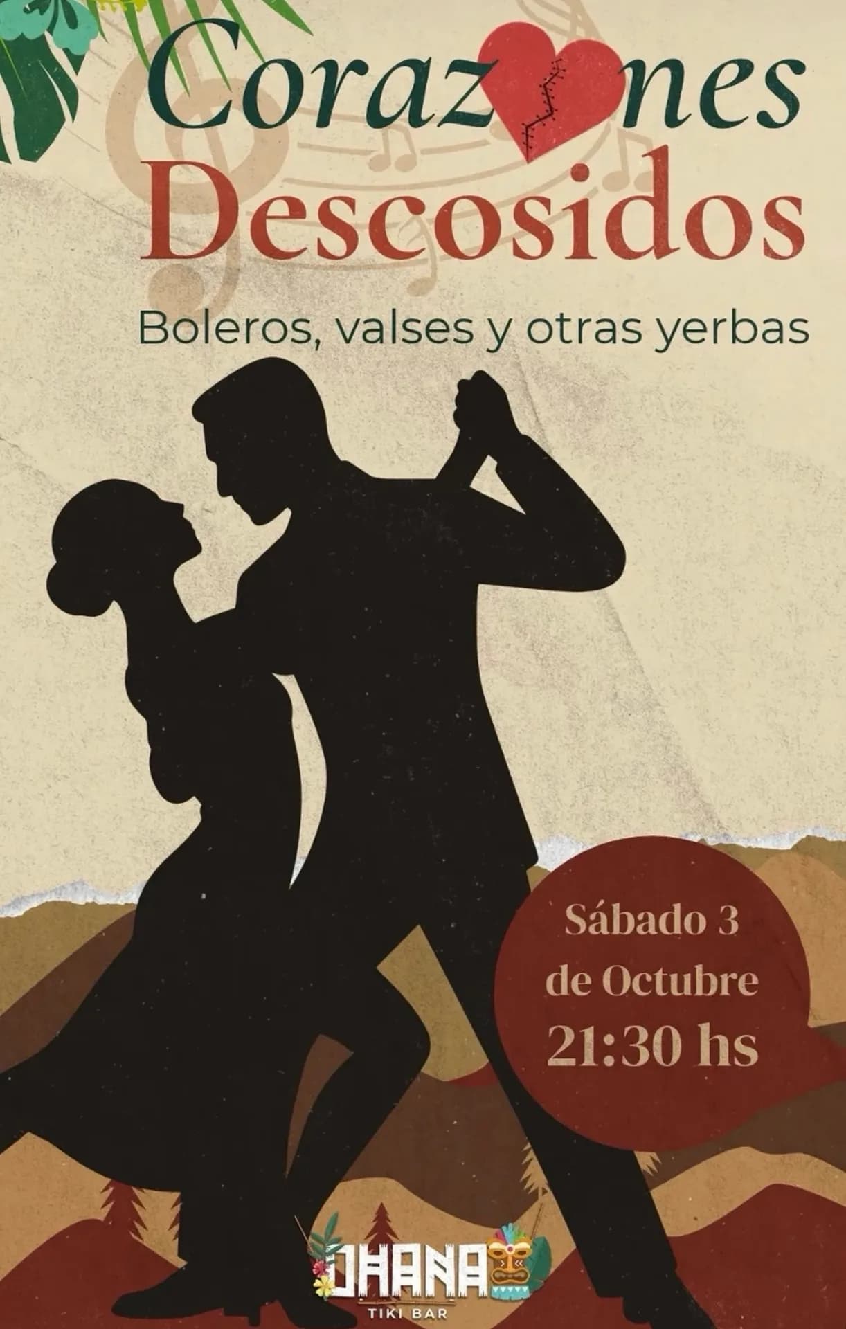 Corazones Descosidos presenta “Boleros, valses y otras yerbas”, imagen 1