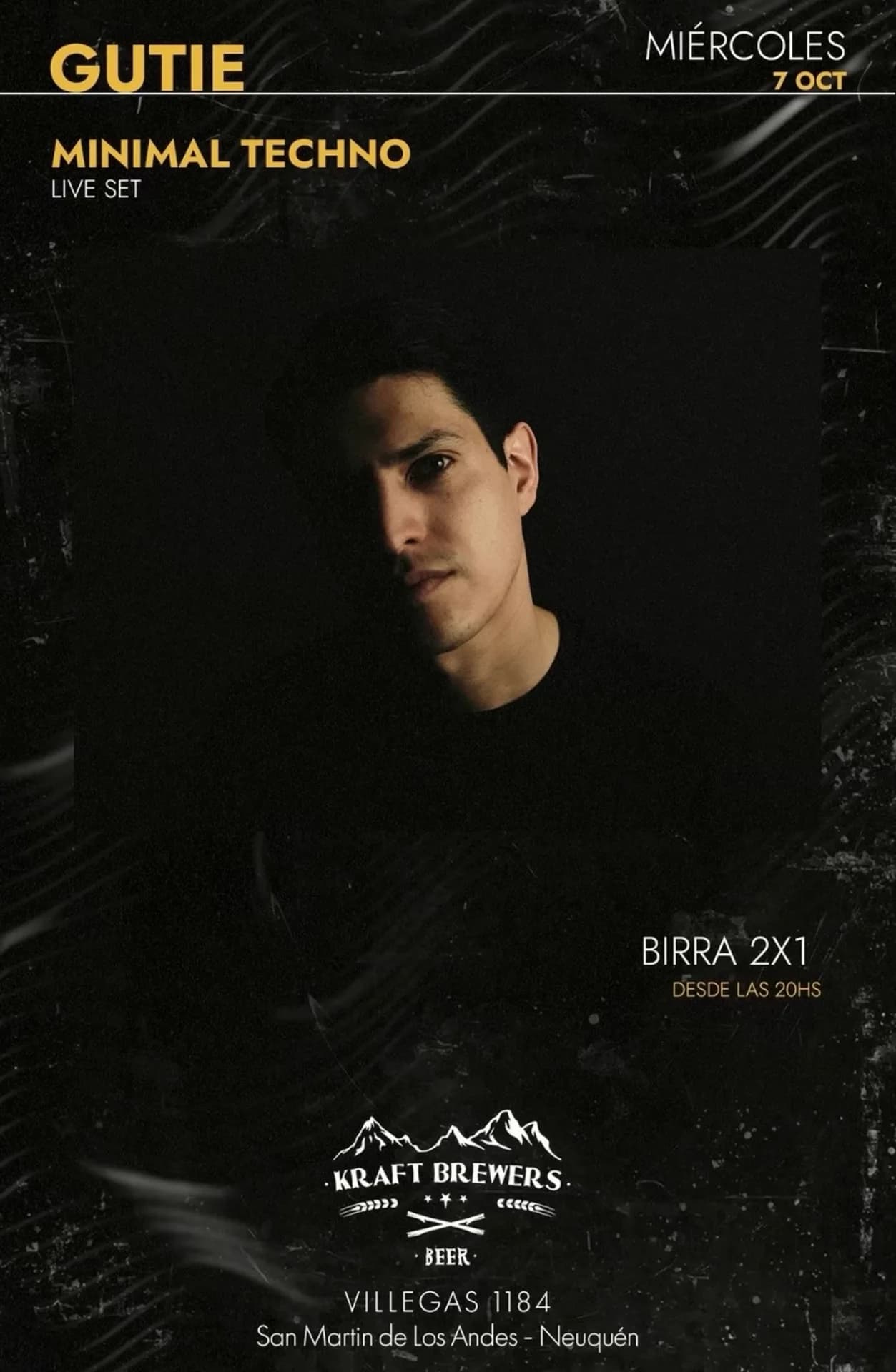 GUTIE presenta un live set de minimal techno, imagen 1