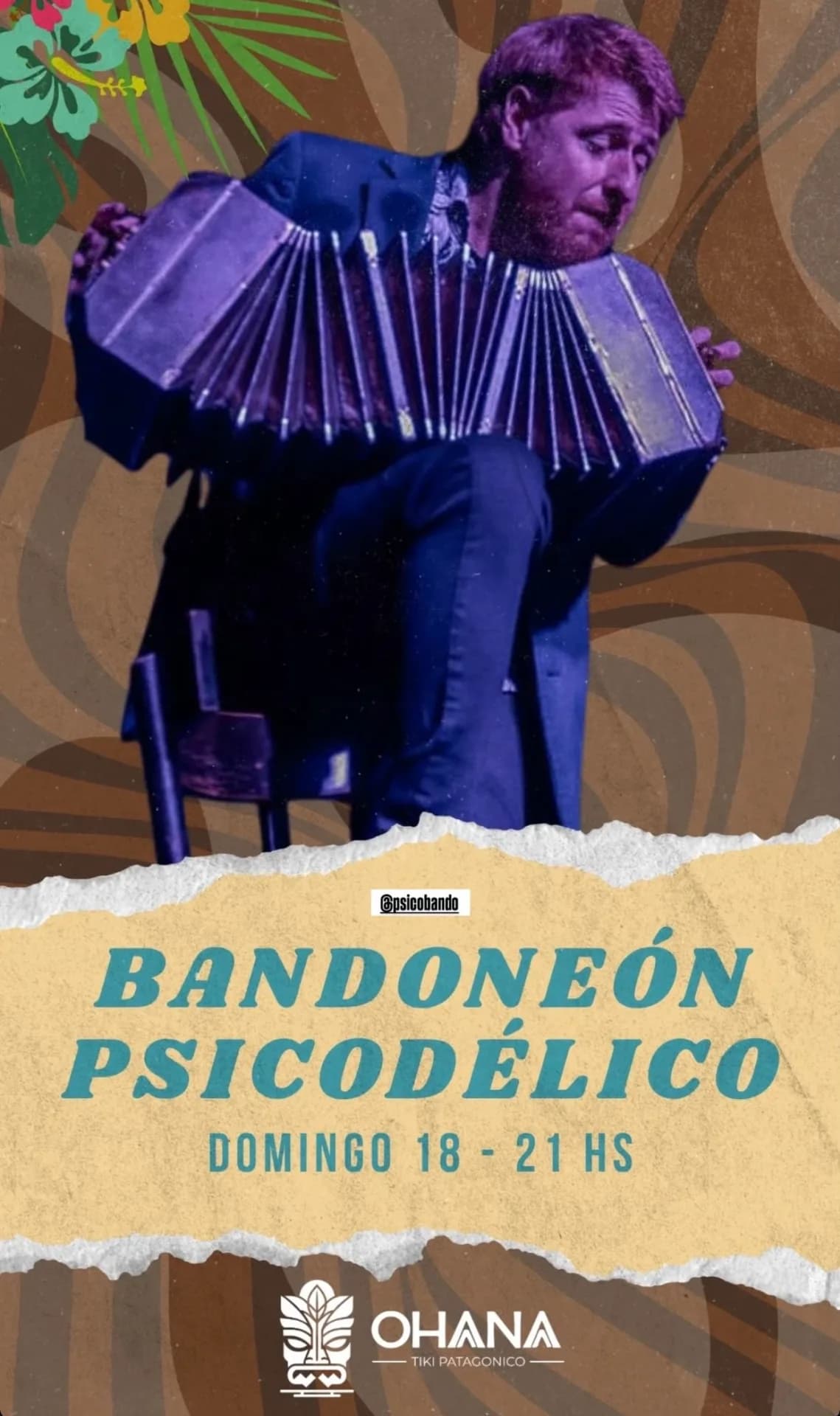 Bandoneón Psicodélico en Ohana, imagen 1