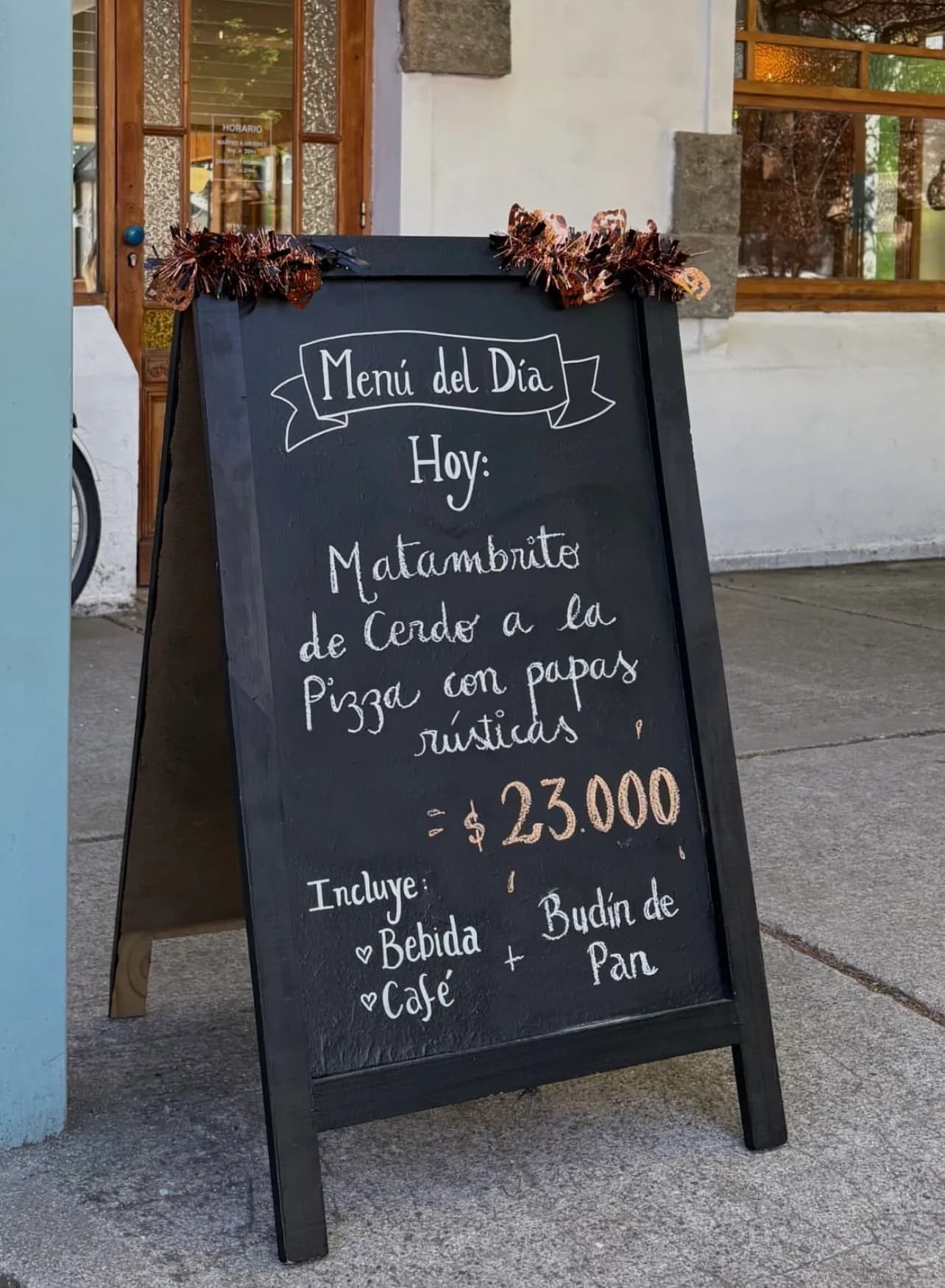 Menú del día: matambre de cerdo a la pizza, imagen 1