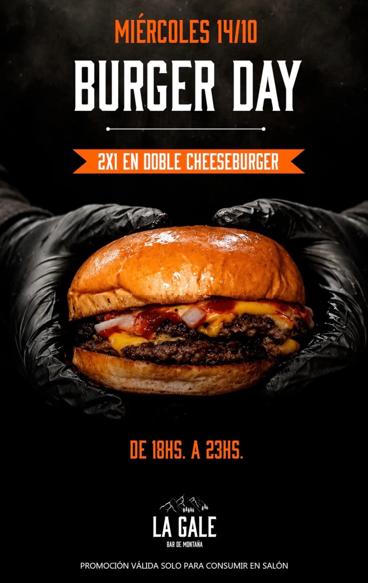 2x1 en doble cheeseburger en La Gale, imagen 1