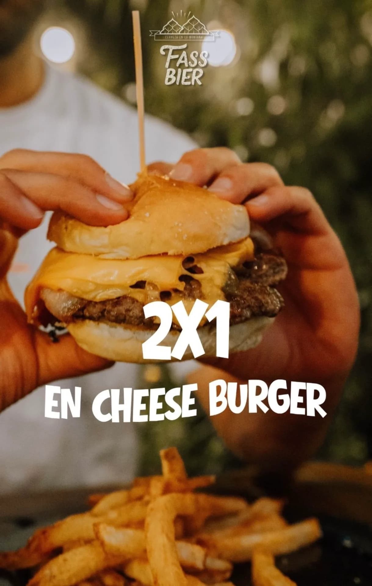 2x1 en cheese burgers en Fass Bier, imagen 1