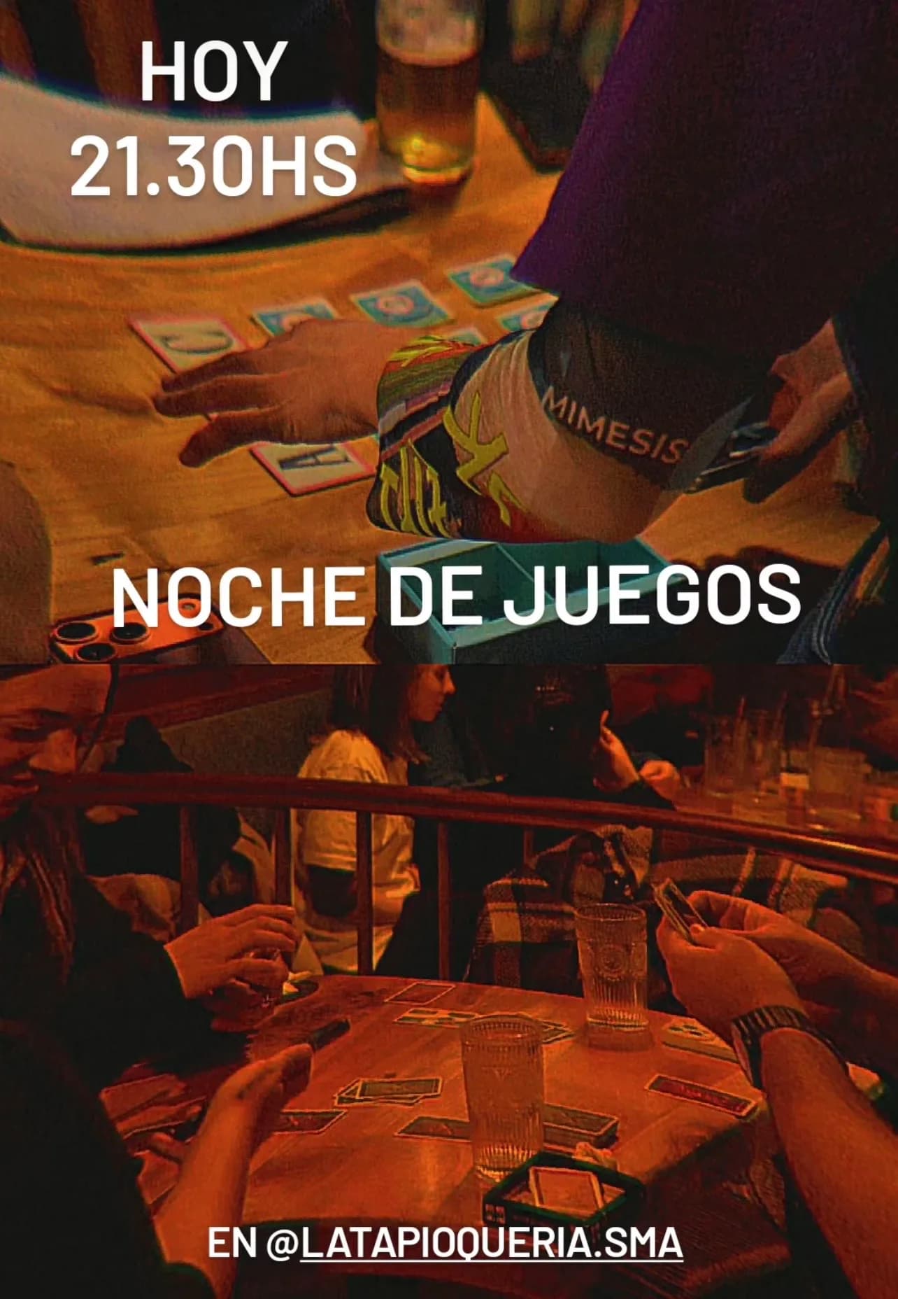 Noche de juegos en La Tapioquería, imagen 1