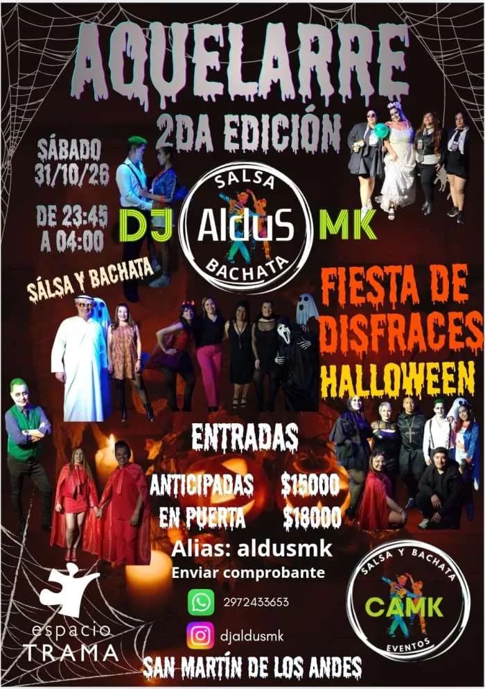 Aquelarre: fiesta de disfraces con salsa y bachata, imagen 1
