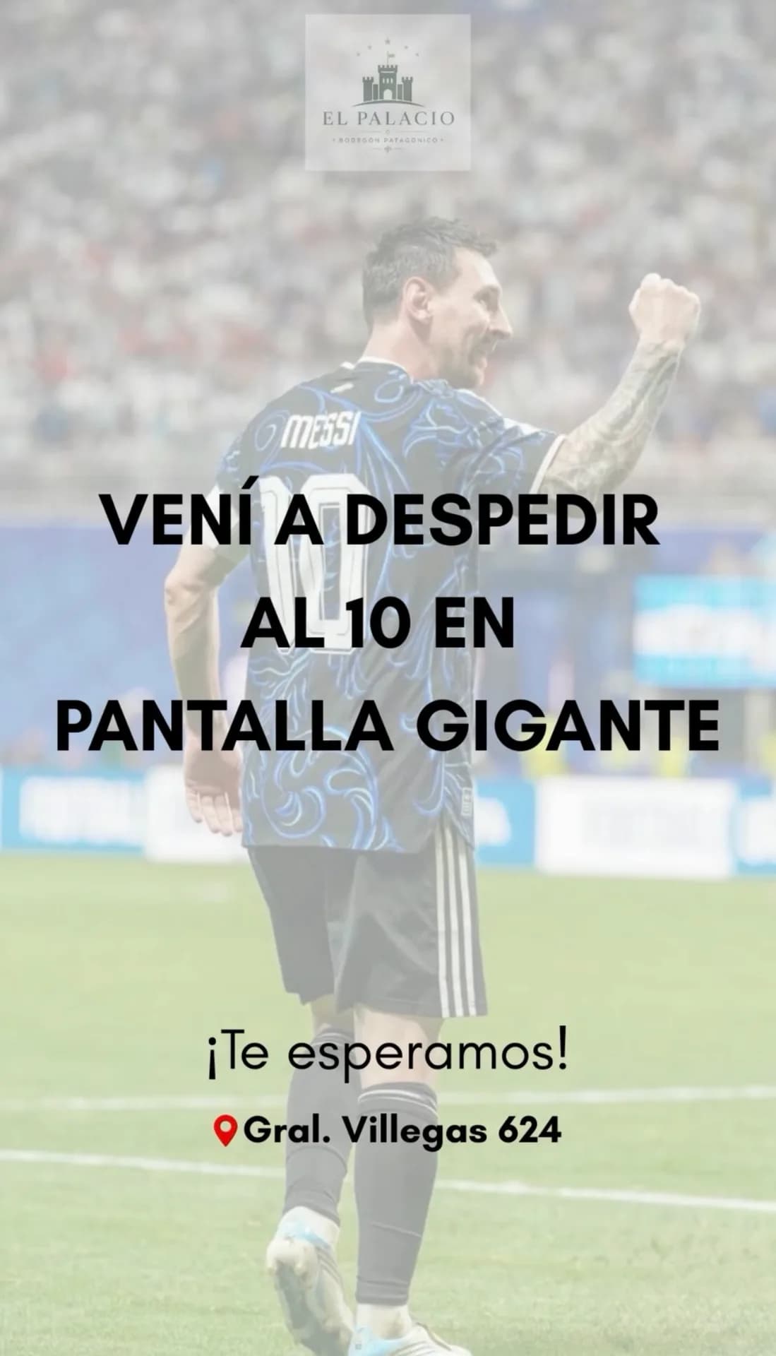 Pantalla gigante para despedir a Messi, imagen 1