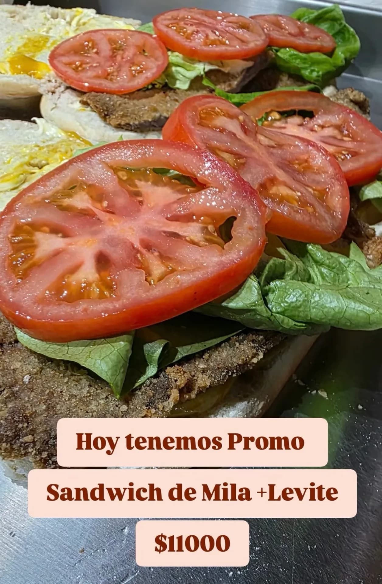 Sándwich de milanesa con Levité por $11.000, imagen 1