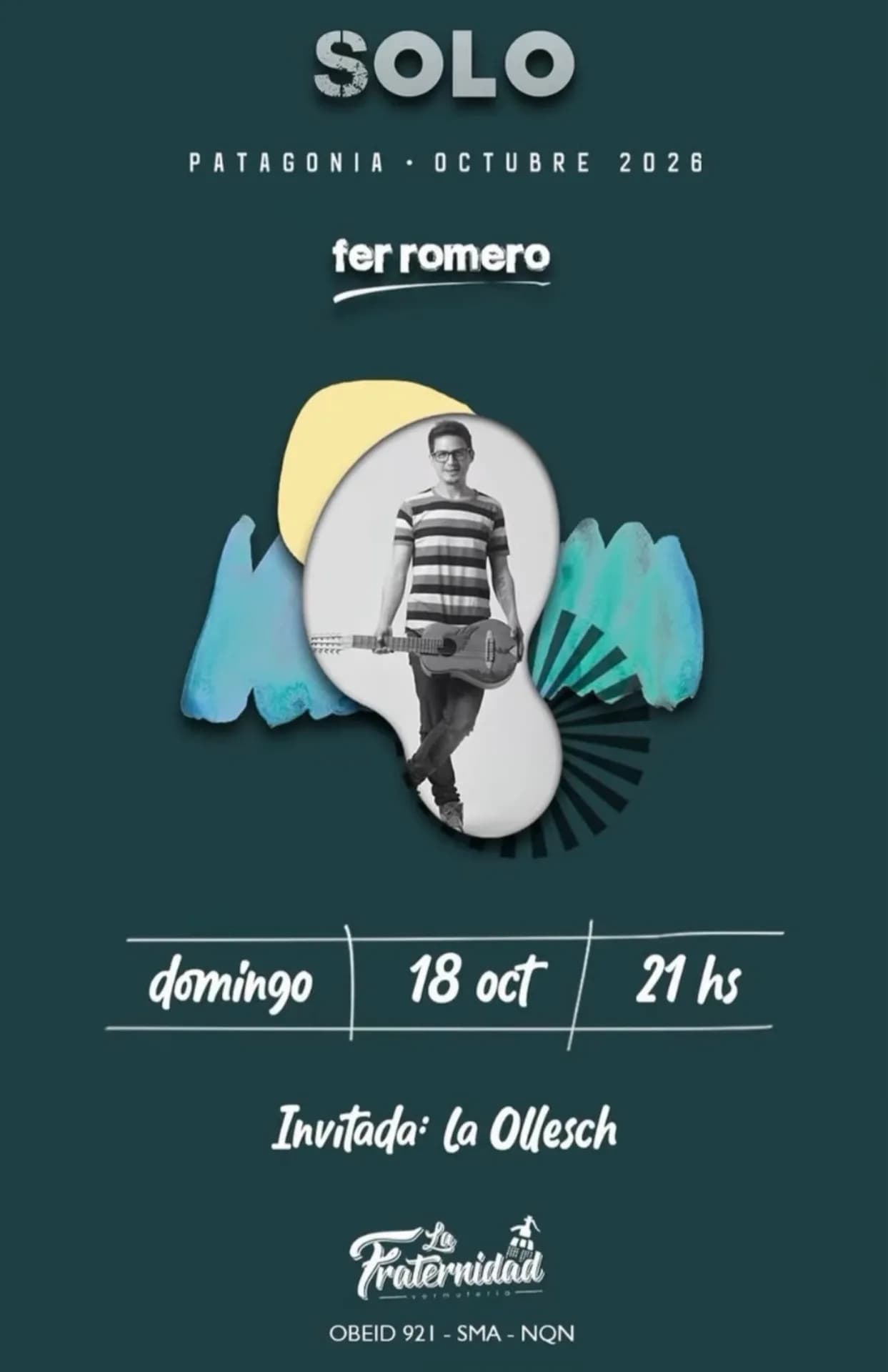 Fer Romero se presenta en La Fraternidad, imagen 1