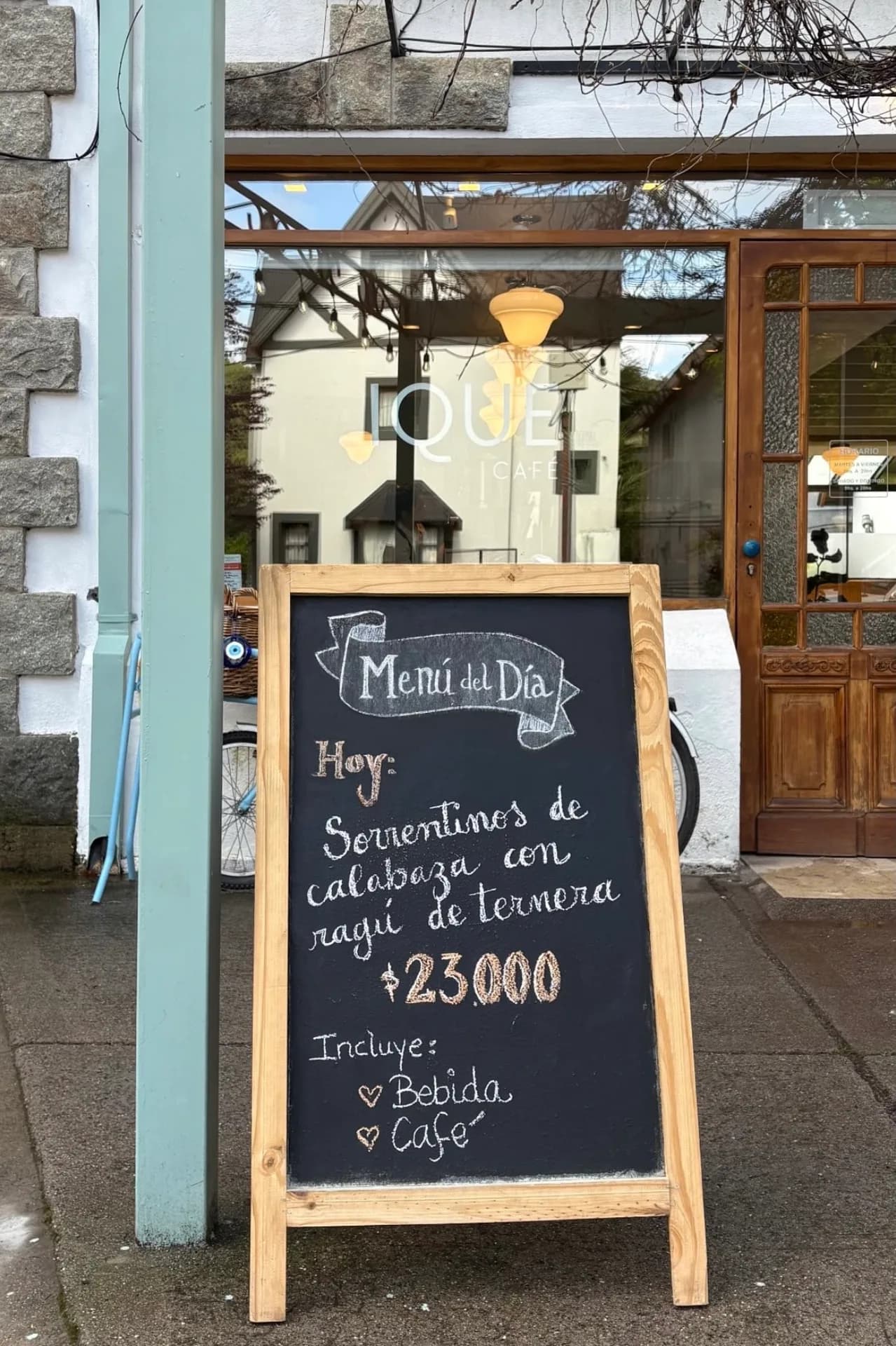 Menú del día: sorrentinos de calabaza con ragú de ternera, imagen 1