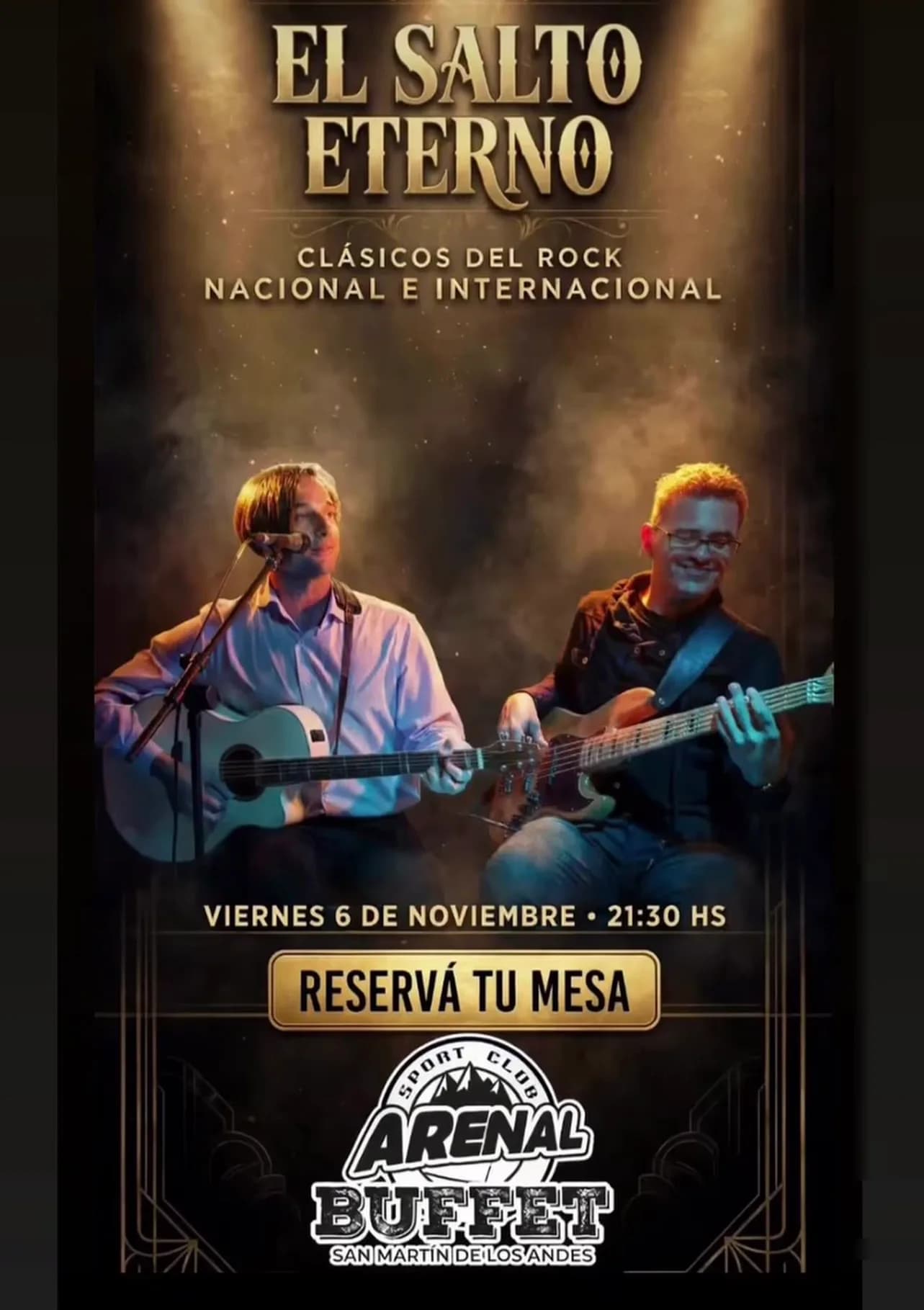El Salto Eterno presenta clásicos del rock, imagen 1