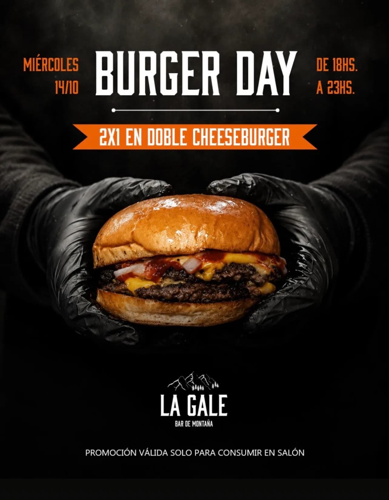 2x1 en doble cheeseburger en La Gale, imagen 1