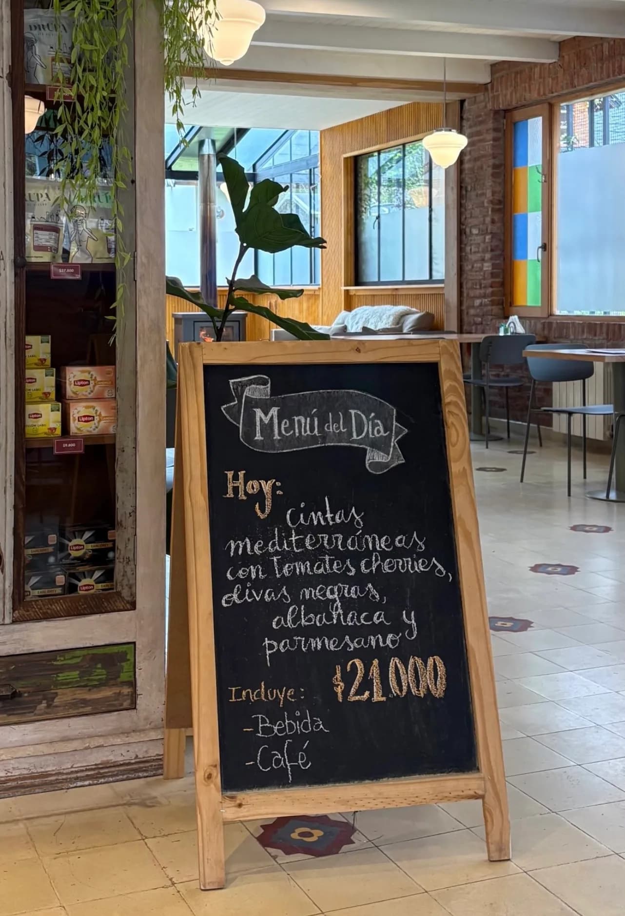 Menú del día: cintas mediterráneas por $21.000, imagen 1