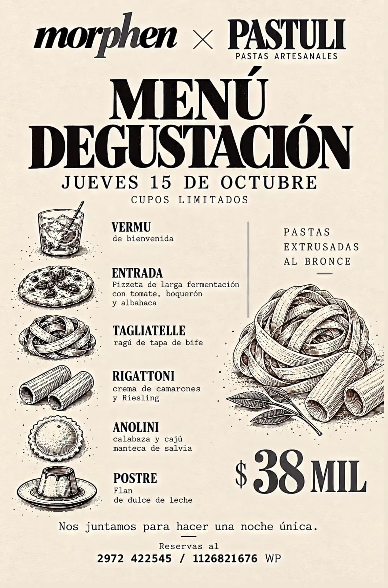 Menú degustación de Morphen y PASTULI, imagen 1