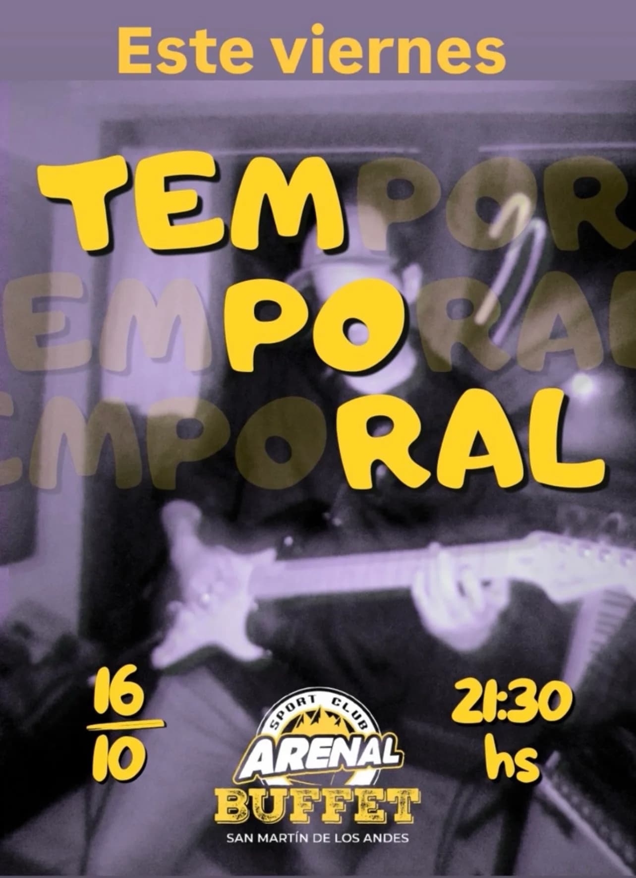 Música en vivo en el Buffet del Sport Club Arenal, imagen 1