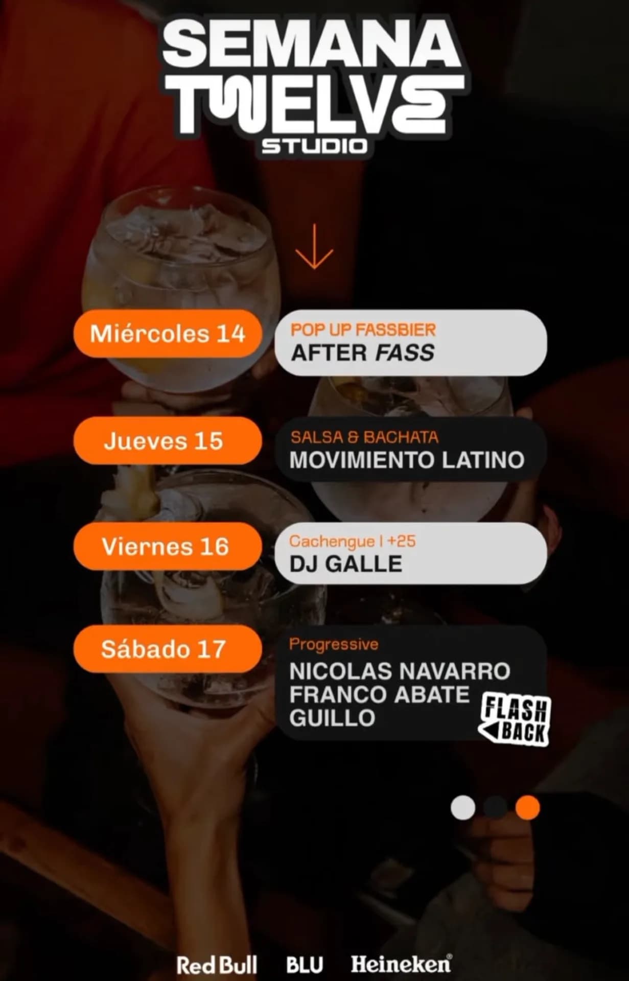 SEMANA TWELVE: agenda de cuatro noches en Fassbier, imagen 1